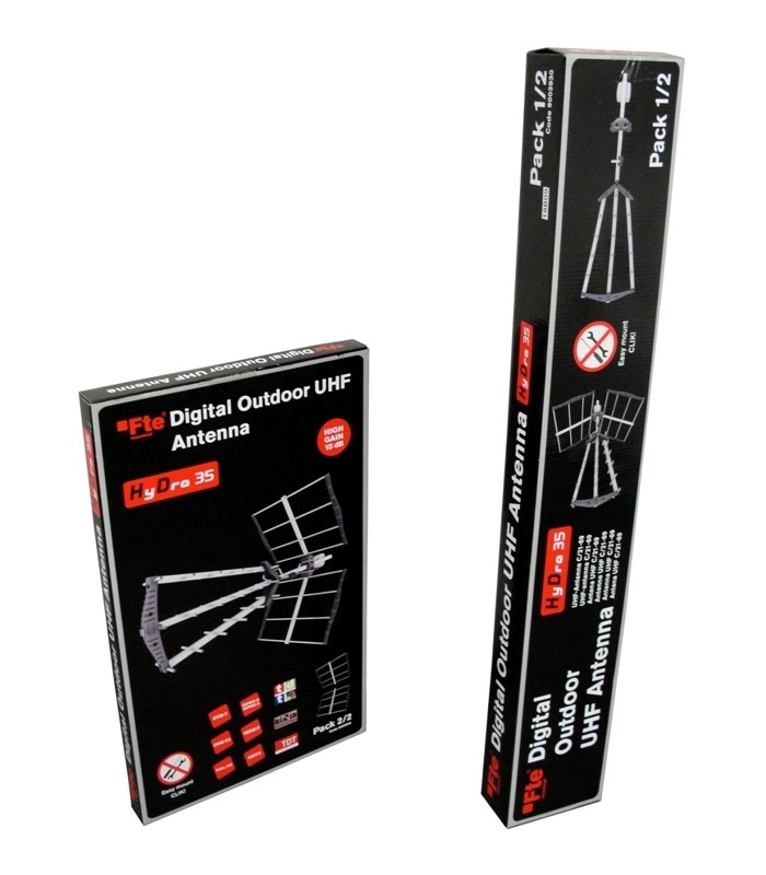 Antena HYDRA 35G UHF 14,5dB Recorte 5G Lte2