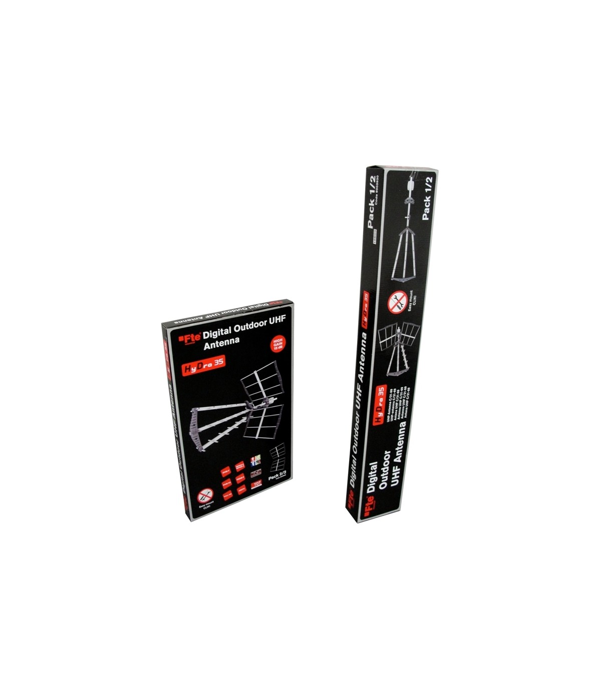 Antena HYDRA 35G UHF 14,5dB Recorte 5G Lte2