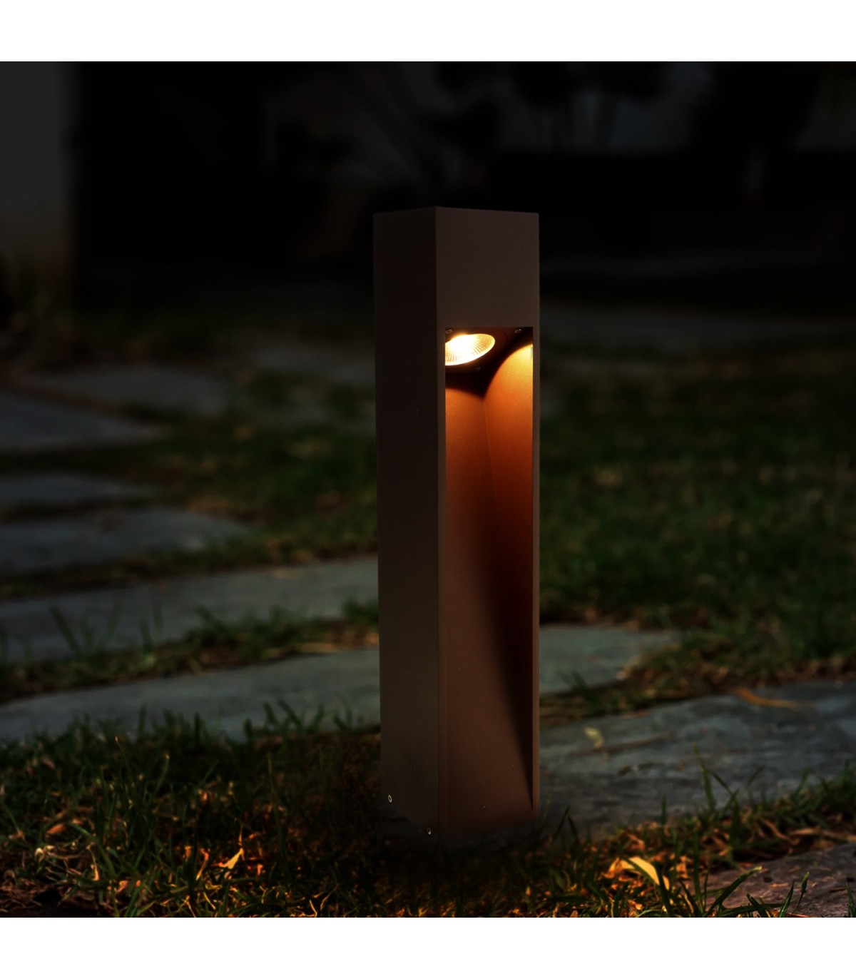 Baliza Led CORA RUST BROWN 60Cm 10W 1000LM IP65 CCT