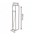 Baliza Led CORA PLUS BLACK 80Cm 10W 1000LM IP65 CCT