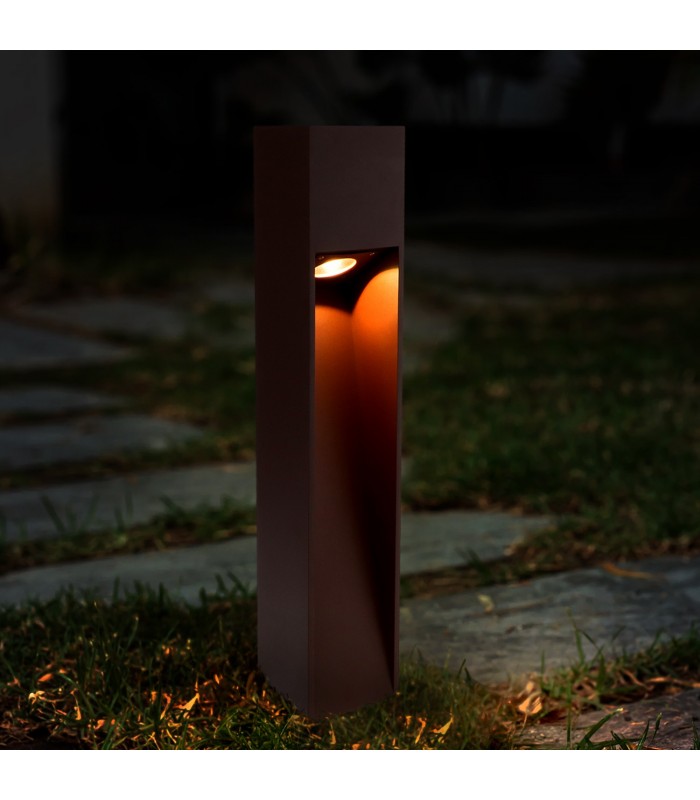 Baliza Led CORA PLUS RUST BROWN 80Cm 10W 1000LM IP65 CCT