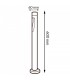 Baliza Led NEKO GREY 60Cm 10W 1000LM IP65 CCT