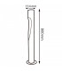 Baliza Led NEKO PLUS BLACK 80Cm 10W 1000LM IP65 CCT