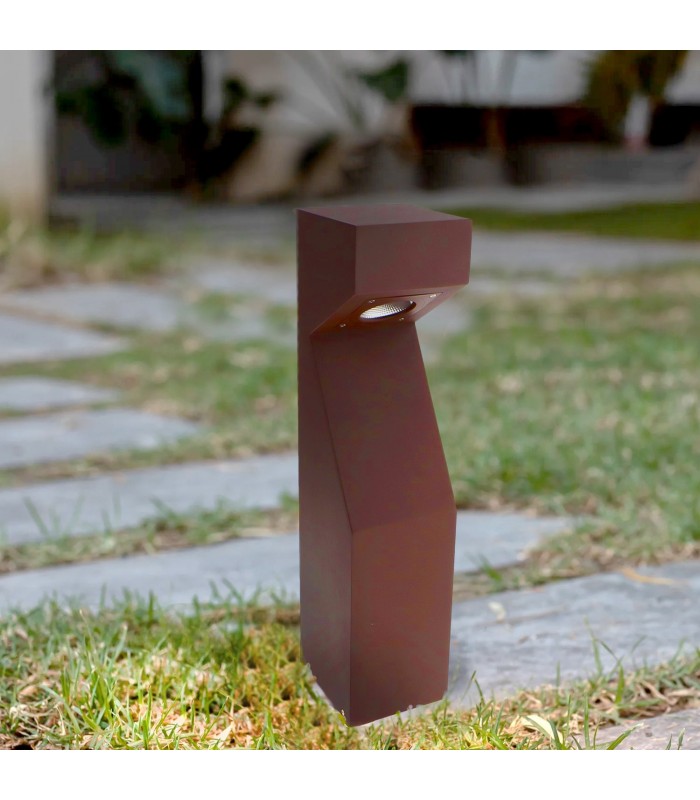Baliza Led TEBA RUST BROWN 60Cm 10W 1000LM IP65 CCT