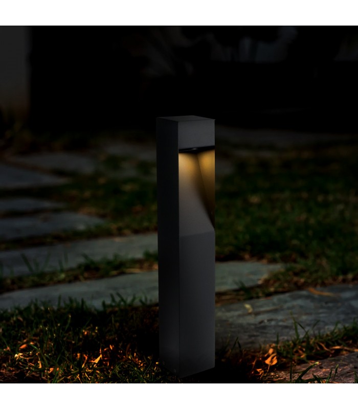 Baliza Led BORNOS GREY 50Cm 10W 1000LM IP65 CCT