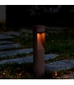 Baliza Led BORNOS RUST BROWN 50Cm 10W 1000LM IP65 CCT