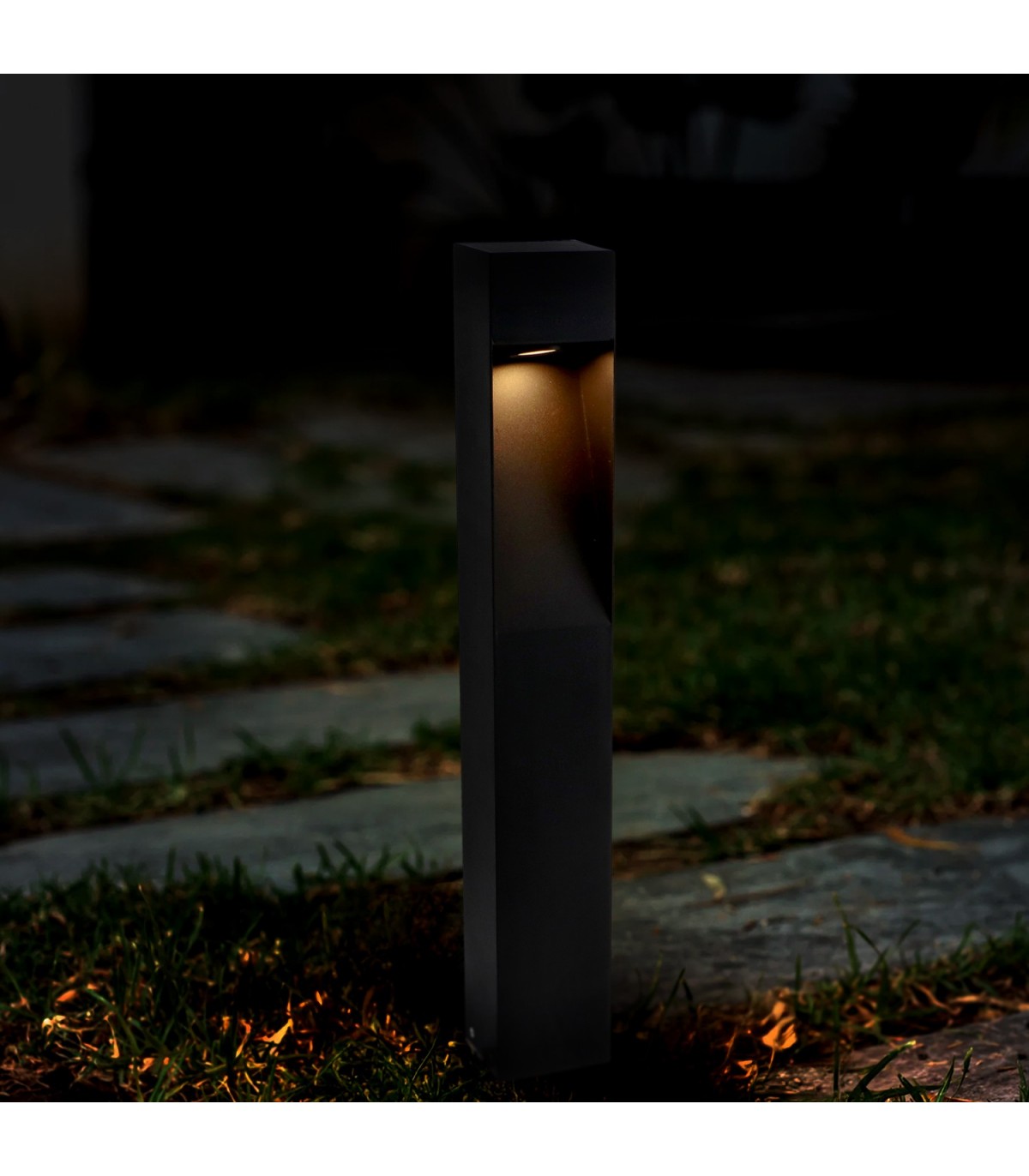 Baliza Led BORNOS PLUS BLACK 60Cm 10W 1000LM IP65 CCT