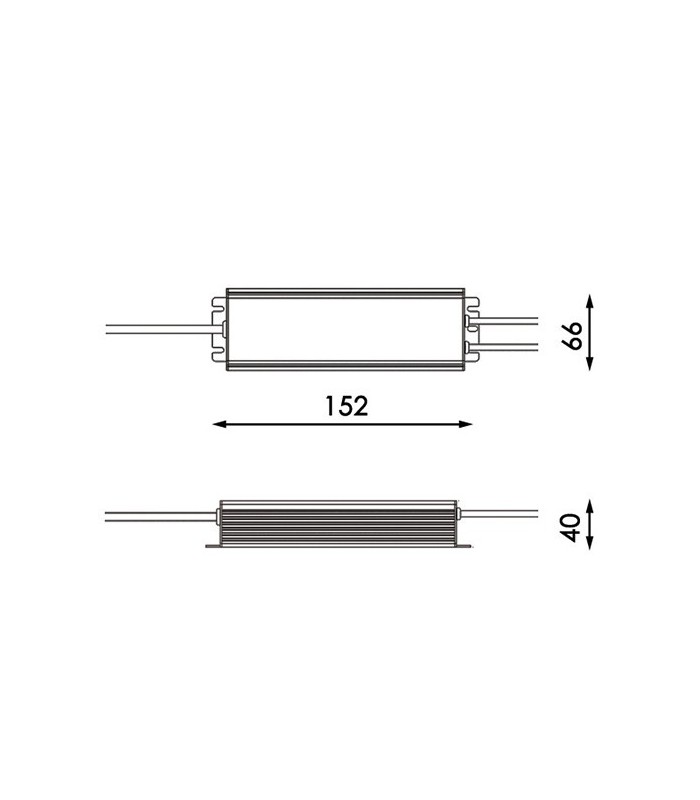 Driver Foco Mod. 3x50W DC48V 3.3A IP66