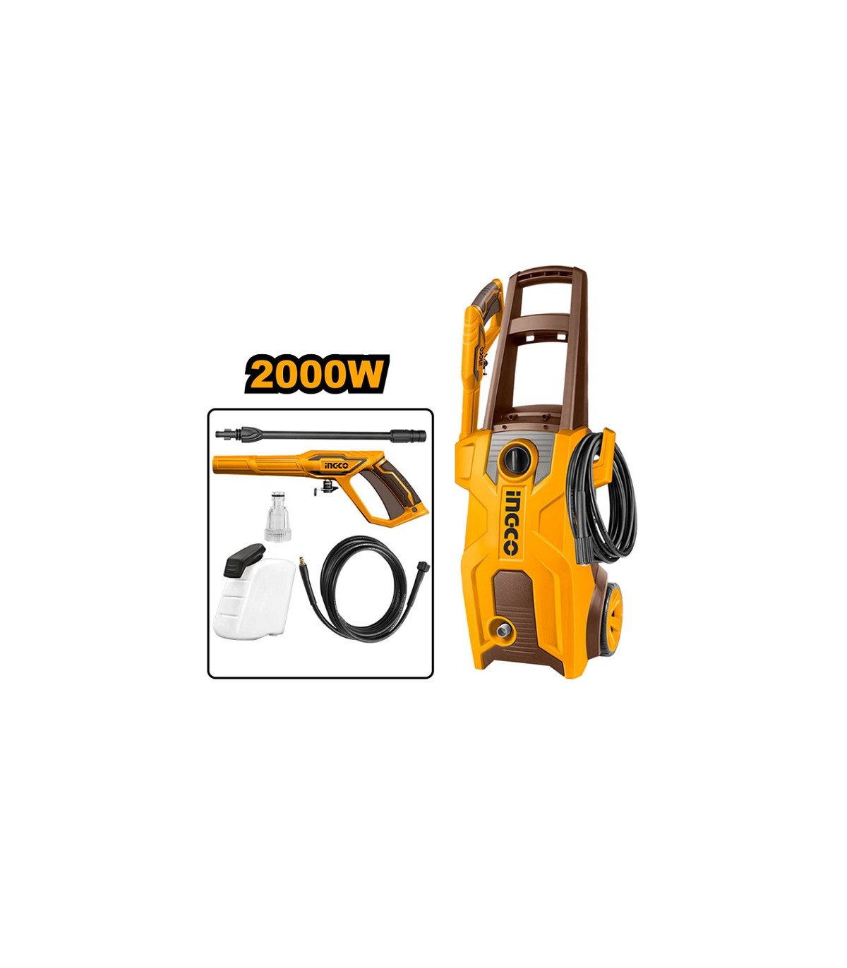 Limpiadora Alta Presión 2000W 160 Bares 6L/m