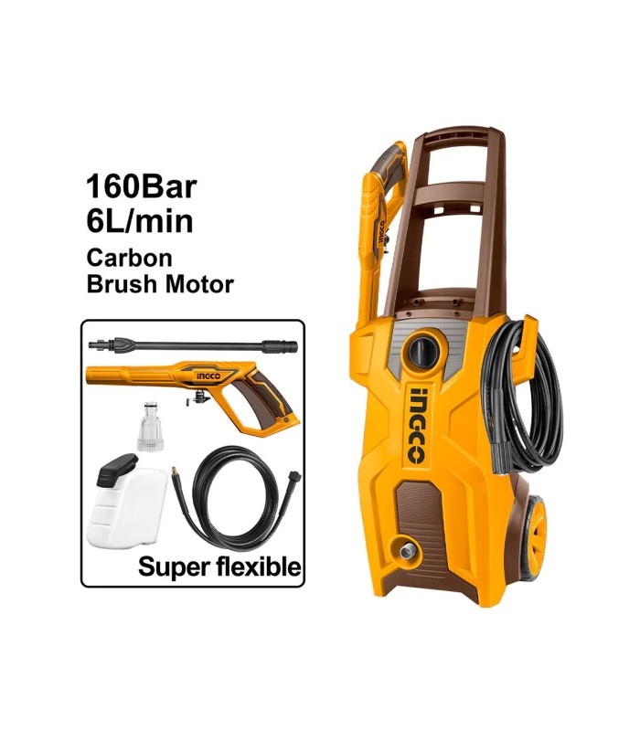 Limpiadora Alta Presión 2000W 160 Bares 6L/m