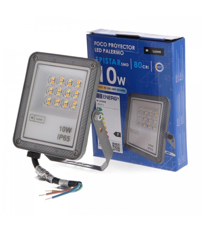 Proyector PALERMO 10W 1000Lm IP65 CCT
