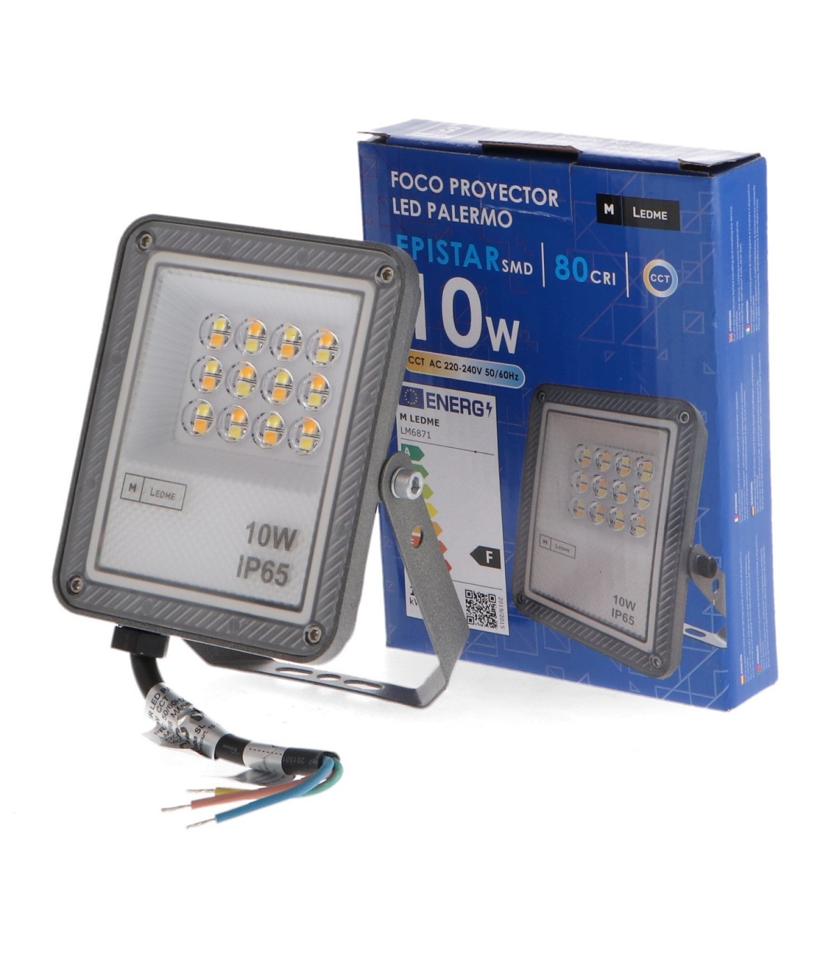 Proyector PALERMO 10W 1000Lm IP65 CCT