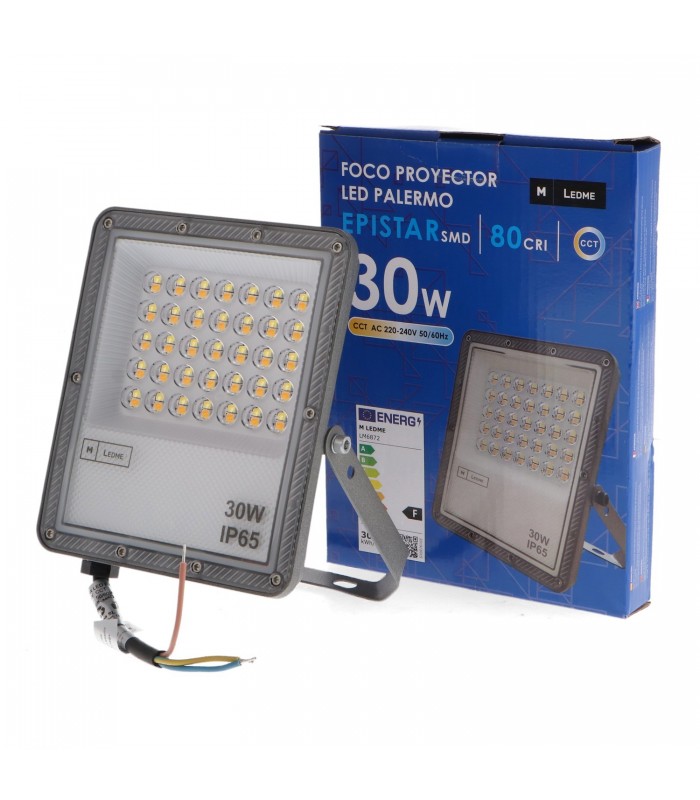 Proyector PALERMO 30W 3000Lm IP65 CCT