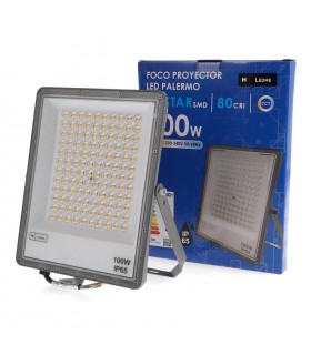Proyector PALERMO 100W 10000Lm IP65 CCT