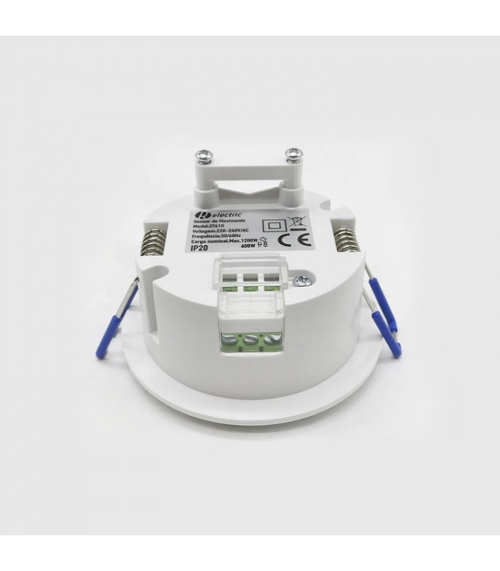 Detector Movimiento RELECTRIC empotrable 8m IP20 Blanco