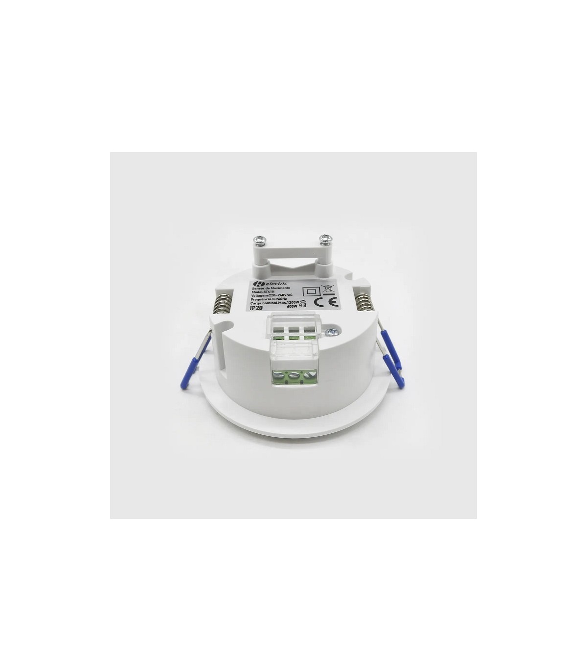 Detector Movimiento RELECTRIC empotrable 8m IP20 Blanco