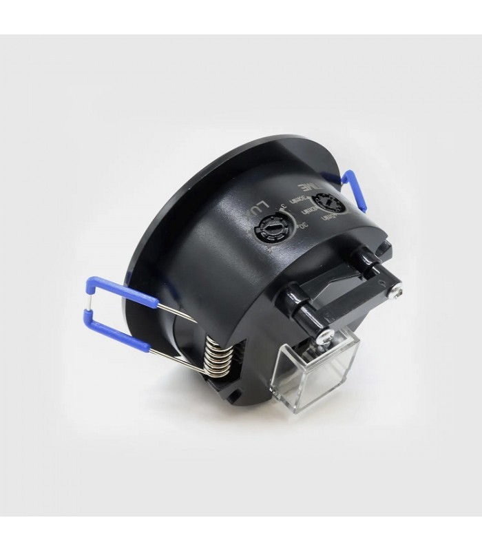Detector Movimiento RELECTRIC empotrable 8m IP20 Negro