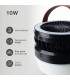 Mini ventilador solar ATABEY con Luz y USB recargable