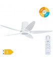 Ventilador Led SALVERI DC 18W 1156Lm 5 Aspas CCT