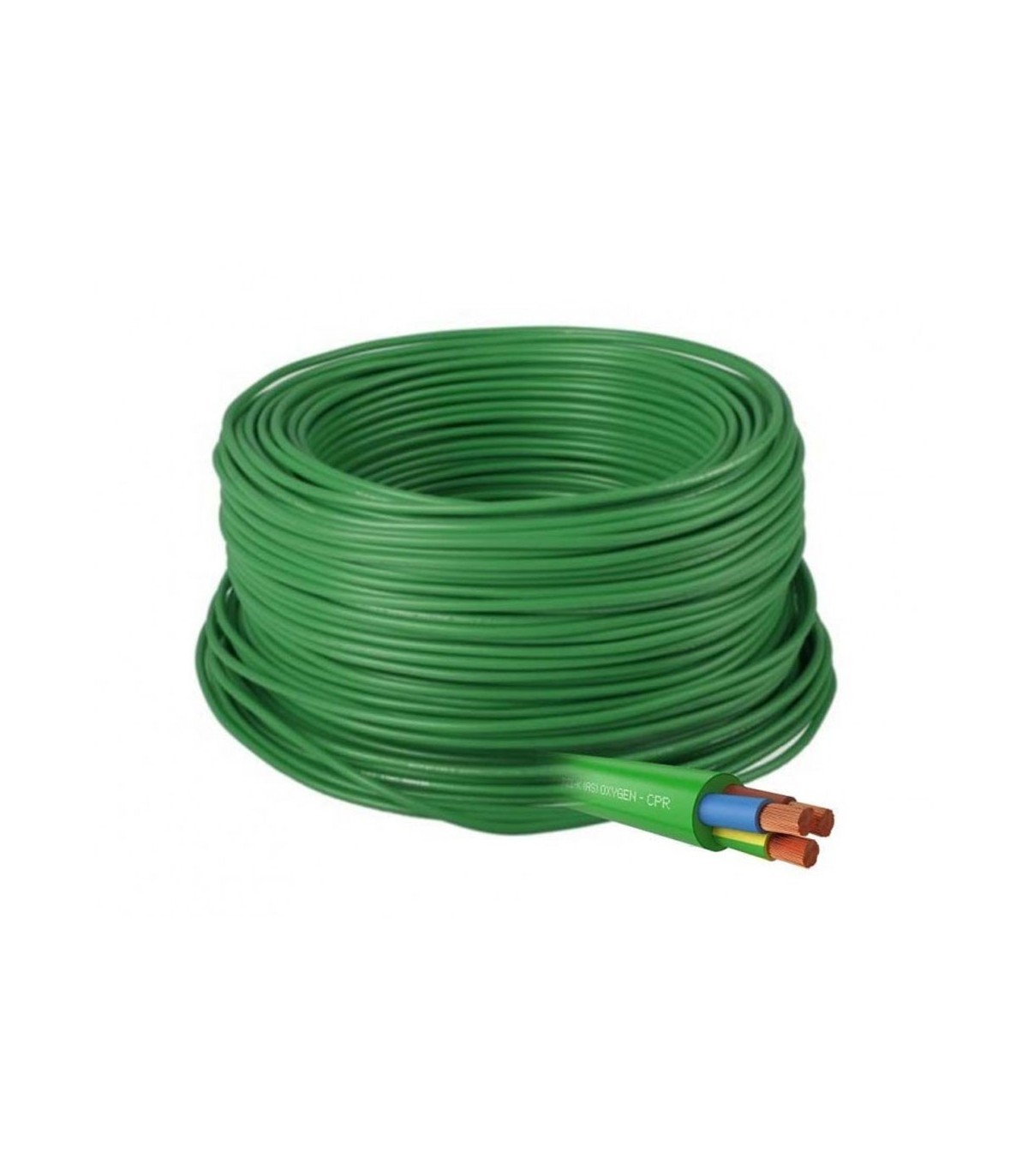 Manguera RZ1-K 1KV CPR 3x10mm² Verde Libre halógenos (metro)