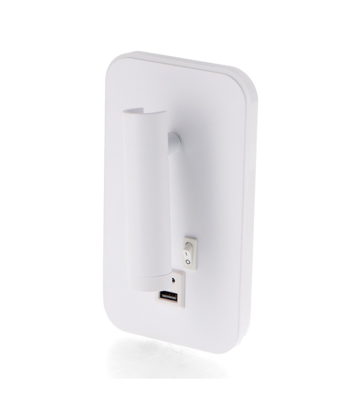 Aplique Lector WHITE BRUVE 3+7W 150+450Lm