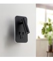 Aplique Lector BLACK BRUVE 3+7W 150+450Lm