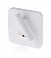 Aplique Lector WHITE TUBE 3+7W 150+450Lm