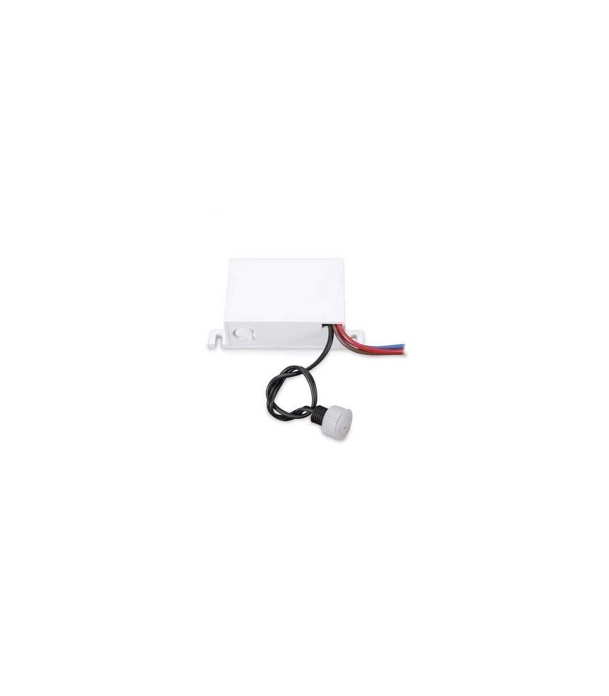 Detector crepuscular empotrar blanco 360º IP54