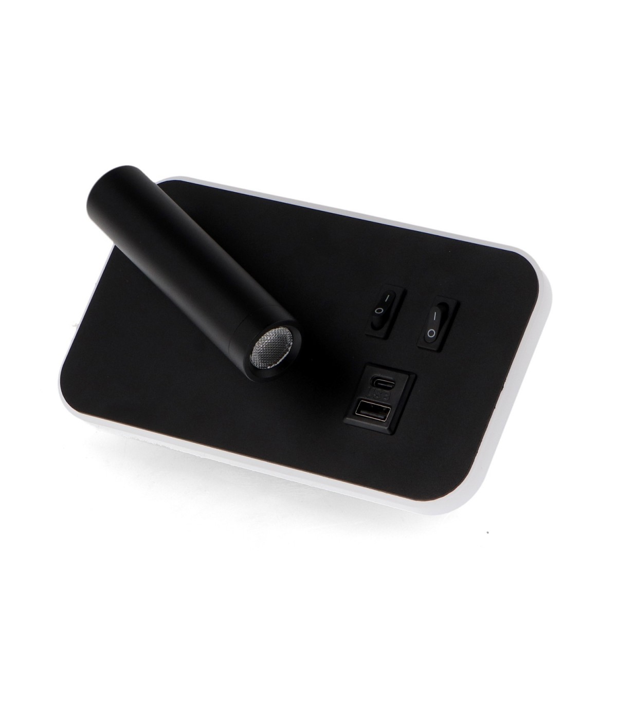 Aplique Lector BLACK SQUARE 3+7W 150+450Lm