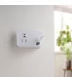 Aplique Lector WHITE SQUARE 3+7W 150+450Lm