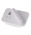 Aplique Lector WHITE SQUARE 3+7W 150+450Lm