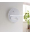 Aplique Lector WHITE PRIX 3+10W 150+750Lm