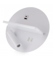 Aplique Lector WHITE PRIX 3+10W 150+750Lm