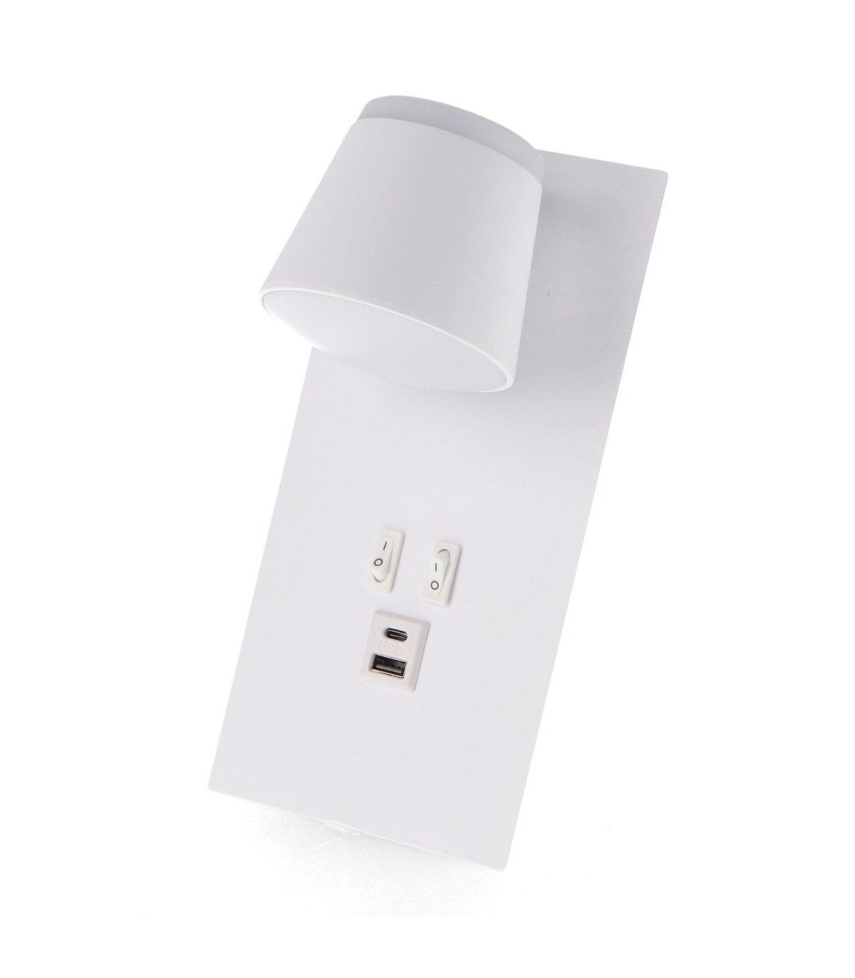Aplique Lector WHITE DOWN 7+10W 550+750Lm