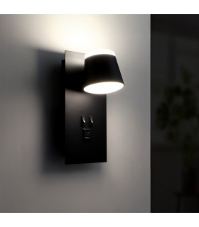 Aplique Lector BLACK DOWN 7+10W 550+750Lm