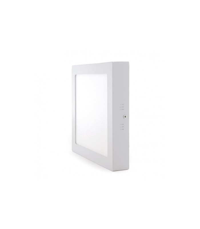 Plafón LED Superficie 12W 1.160Lm 120º IP40 Cuadrado Blanco