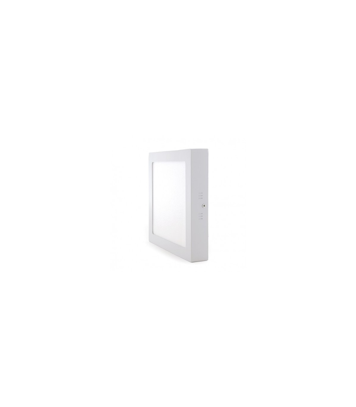 Plafón LED Superficie 12W 1.160Lm 120º IP40 Cuadrado Blanco