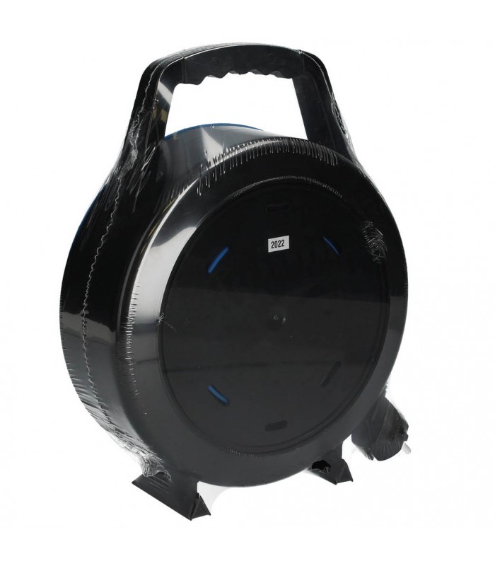 Enrollacables alargador con asa 4 enchufes (3x1.5mm) 10M