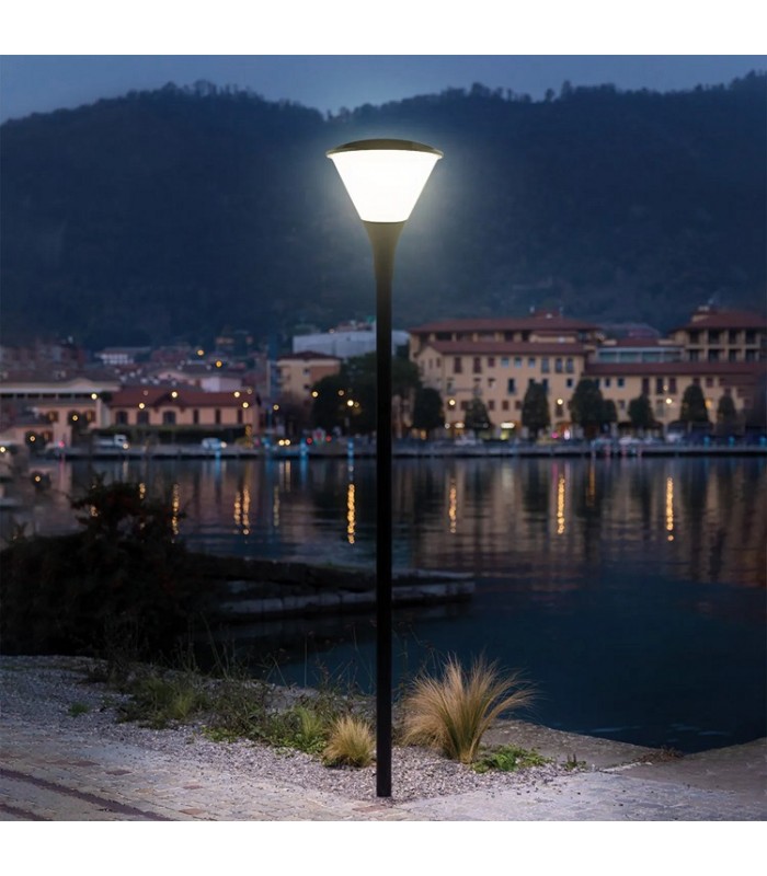 Farola Led SIA Negro 60W 7000Lm 150º IP65