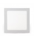 Plafón LED Superficie 12W 1.160Lm 120º IP40 Cuadrado Blanco