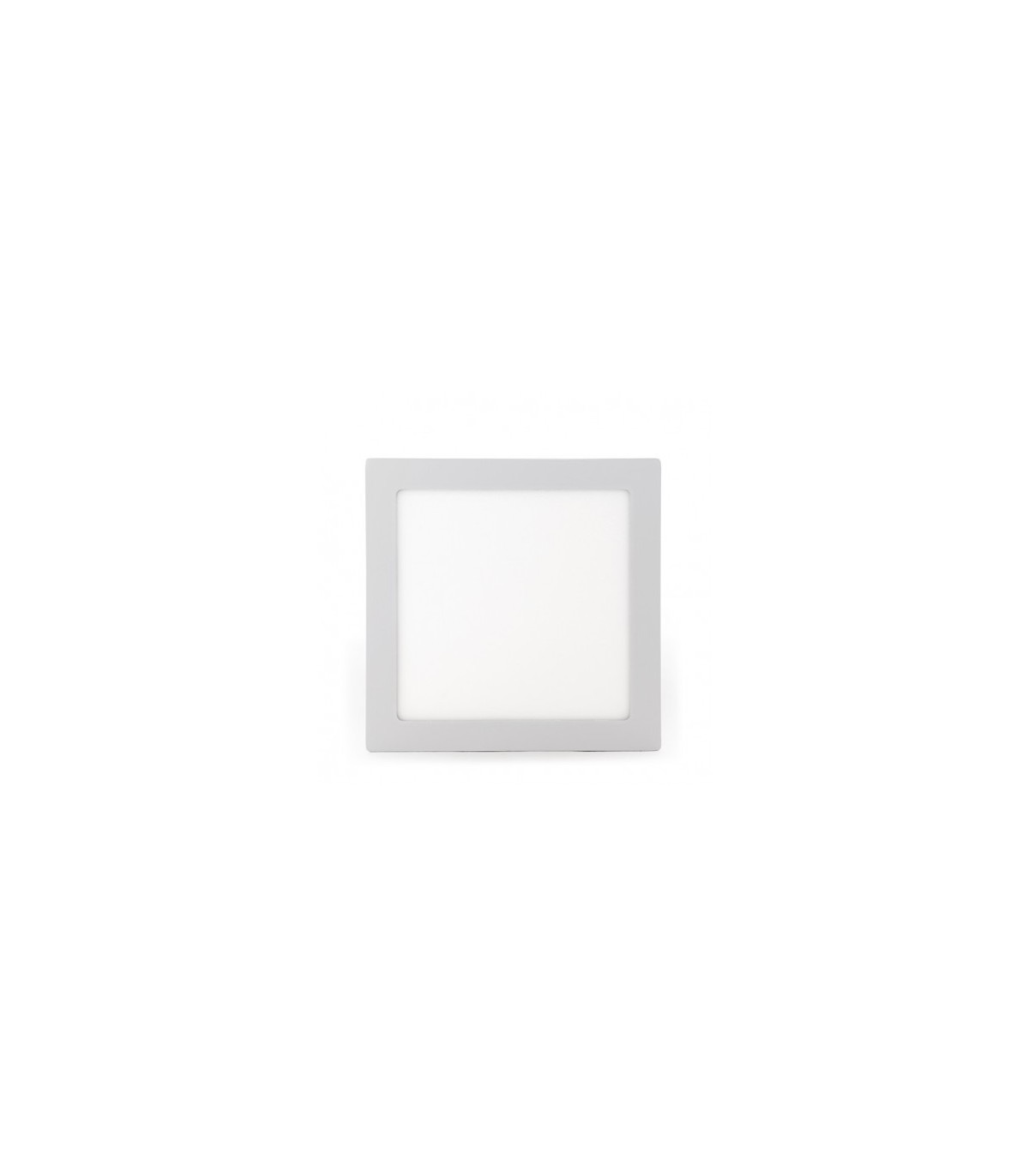 Plafón LED Superficie 12W 1.160Lm 120º IP40 Cuadrado Blanco