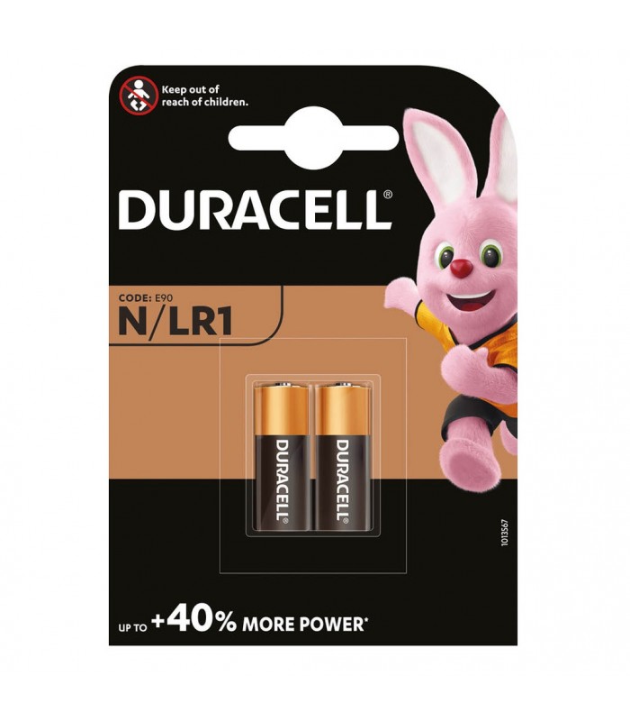 Pila Alkalina Duracell MN9100 (N/LR01) Blister 2 uds.