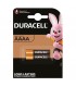 Pila Alkalina Duracell M3 AAAA Blister 2 uds.