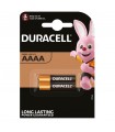Pila Alkalina Duracell M3 AAAA Blister 2 uds.