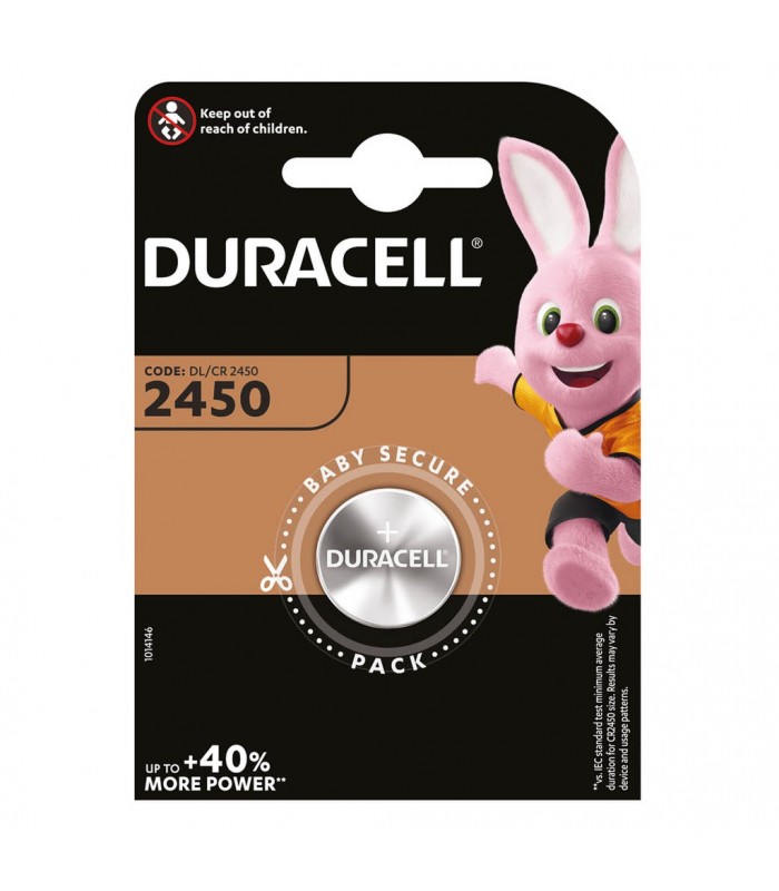 Pila Alkalina Duracell DL2450 Blister 1 uds.