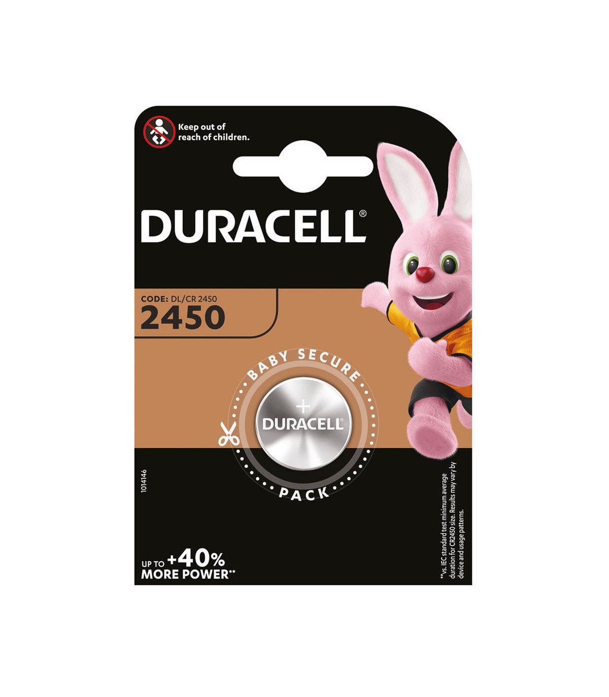 Pila Alkalina Duracell DL2450 Blister 1 uds.