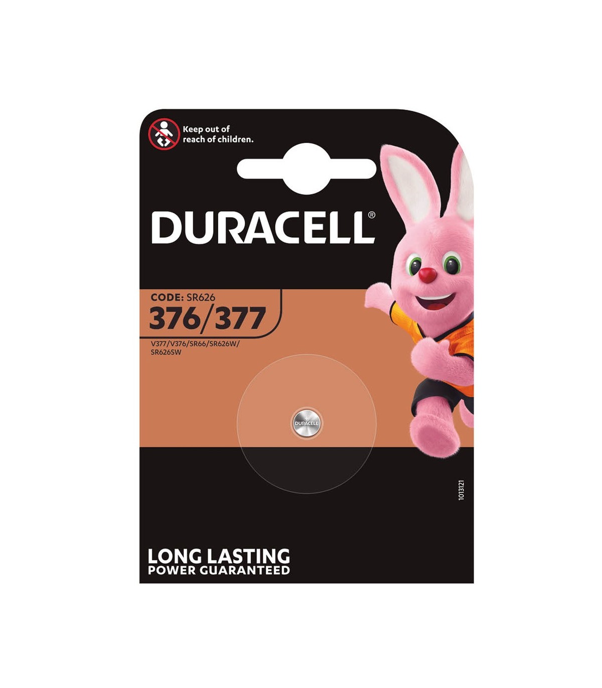 Pila Reloj Duracell 376/377 Blister 1 uds.