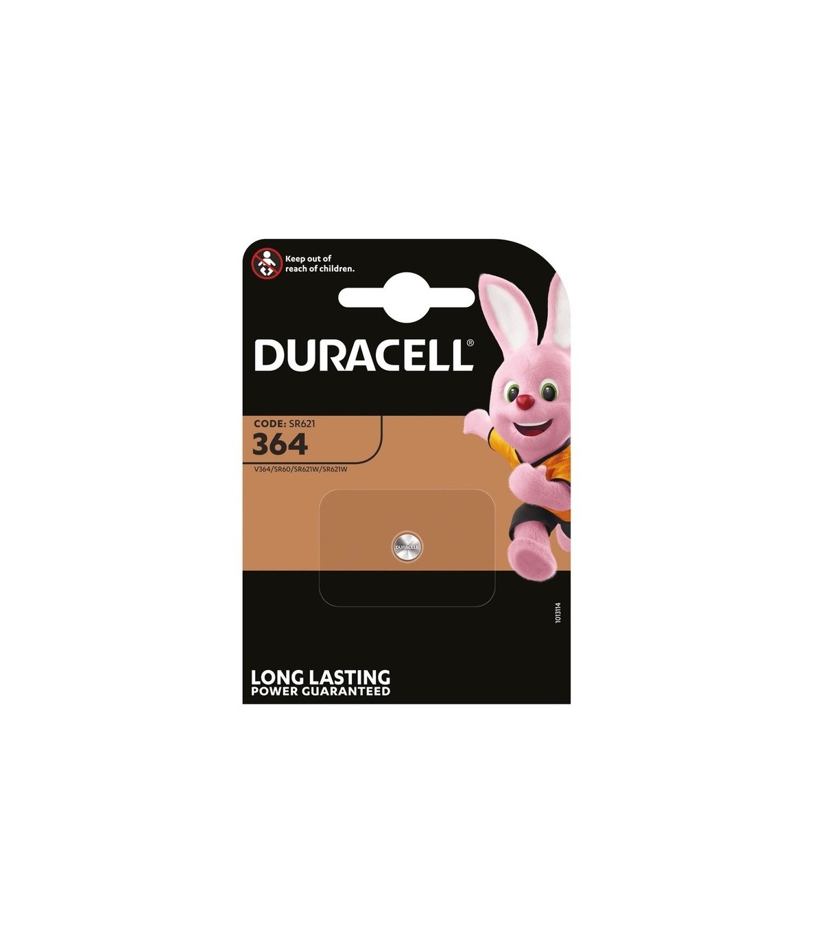 Pila Reloj Duracell 364 Blister 1 uds.