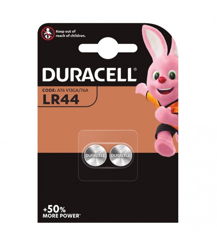 Pila Duracell LR44 Blister 2 uds.