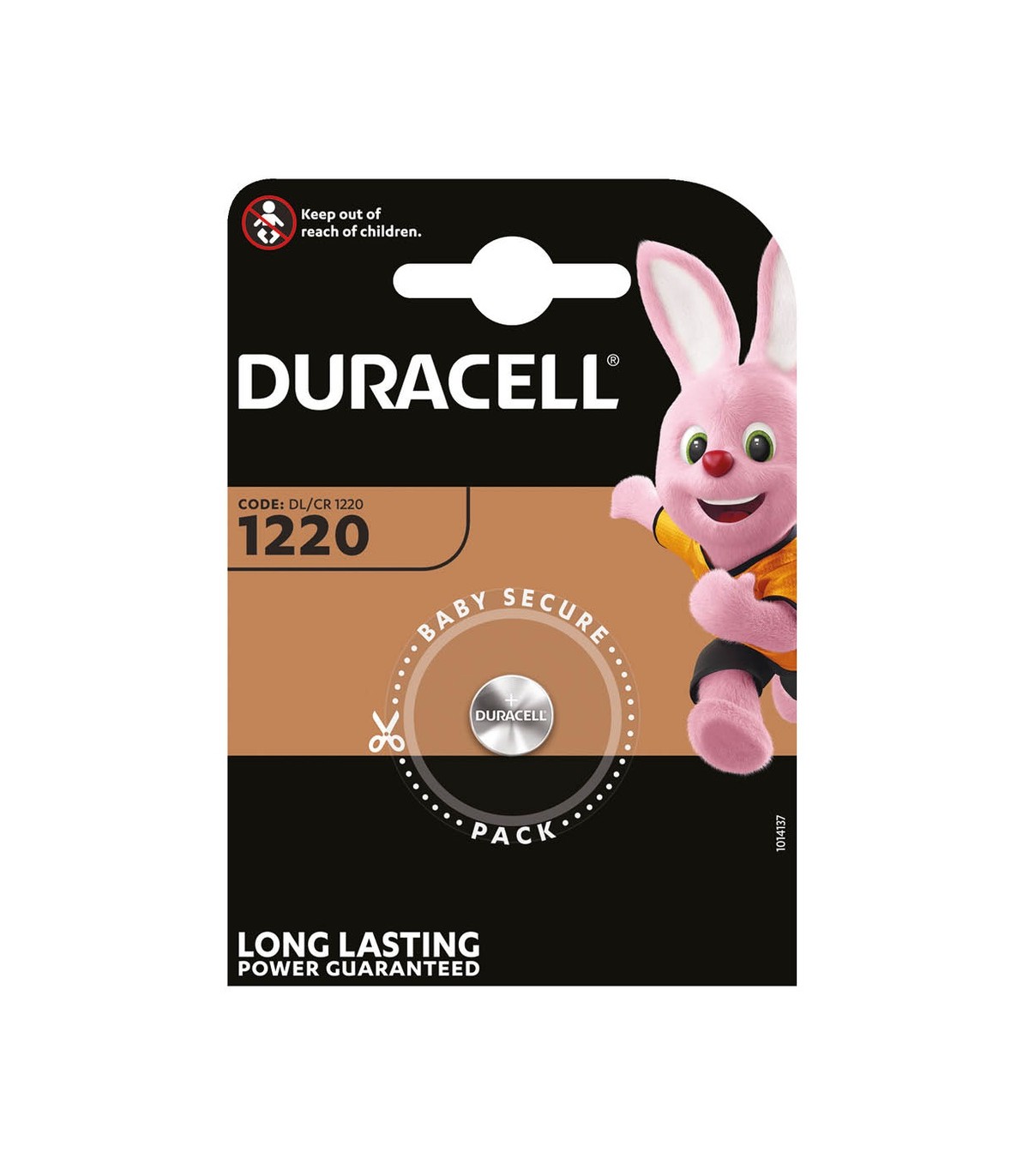 Pila Litio Duracell CR1220 Blister 1 uds.